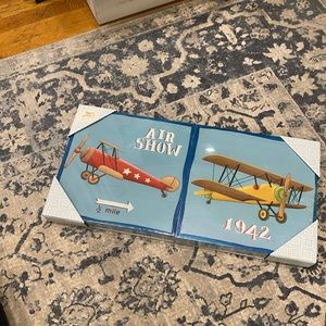 NWT Bloosom Home 2 pc Artwork for kids room